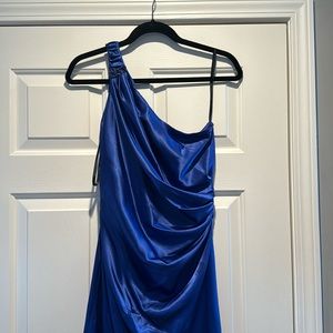 Royal blue formal dress